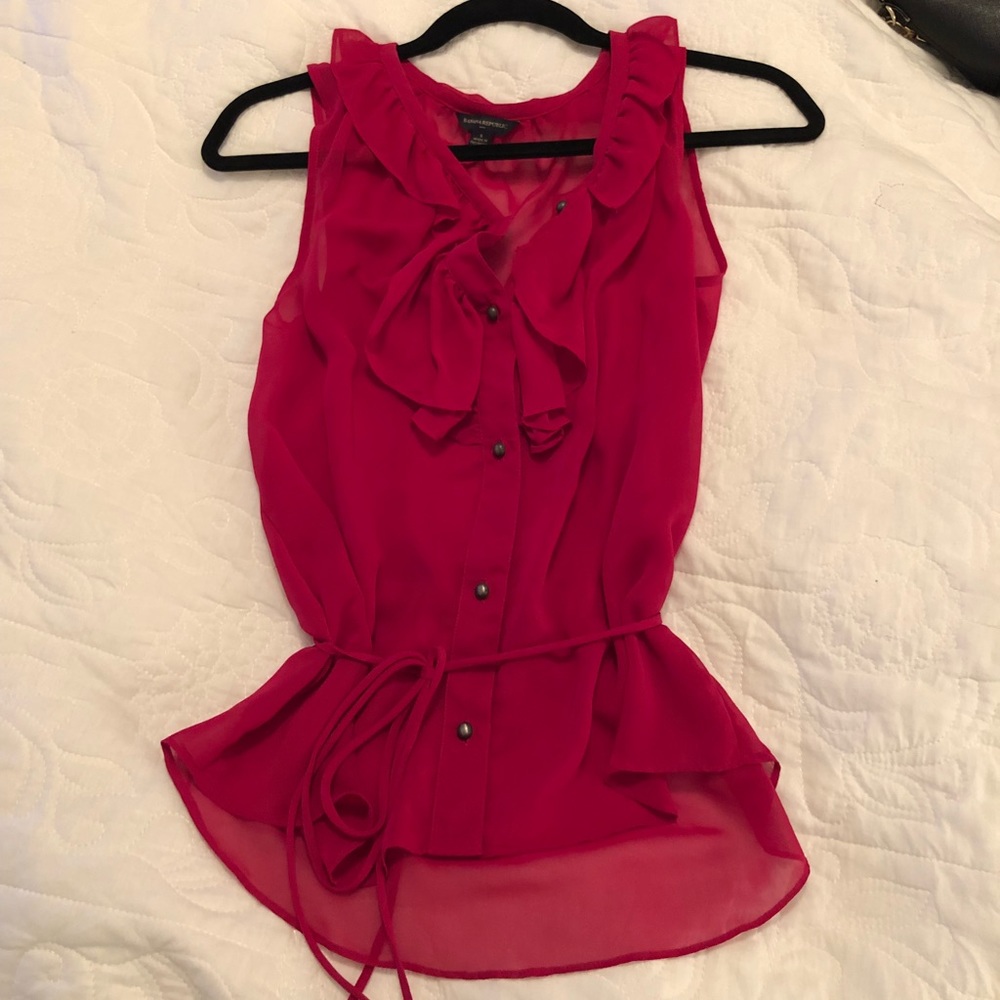 Hot pink tank